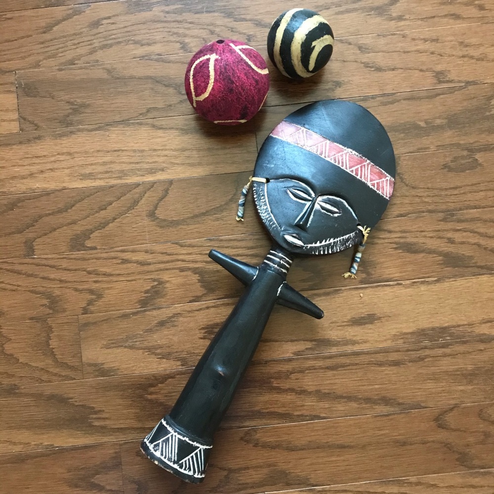 ✔️African Wooden Unique Decor